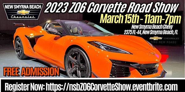 New Smyrna Beach Chevrolet's 2023 Z06 Corvette Road Show