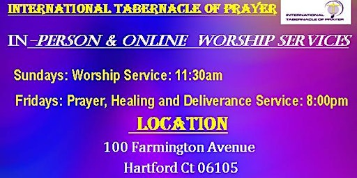 PRAYER, DELIVERANCE, HEALING & WORSHIP SERVICE