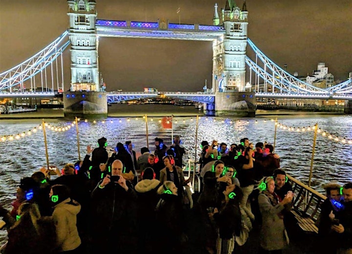 Silent Disco London Boat Party (Dates incl. Halloween special Sat 29th Oct) image