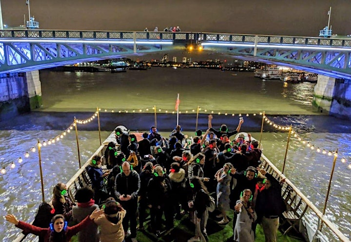 Silent Disco London Boat Party (Dates incl. Halloween special Sat 29th Oct) image