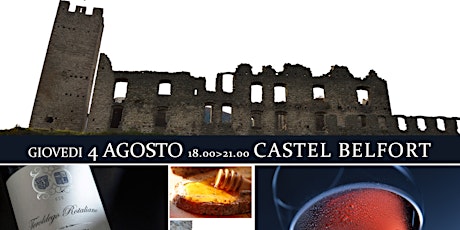 Immagine principale di "Aperitivo al Castello" - degustazione vini trentini a Spormaggiore 