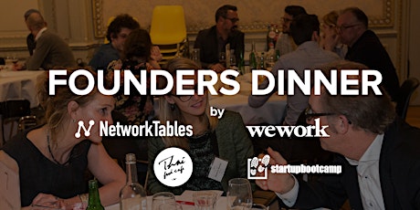NetworkTables & WeWork - Founders Dinners primary image