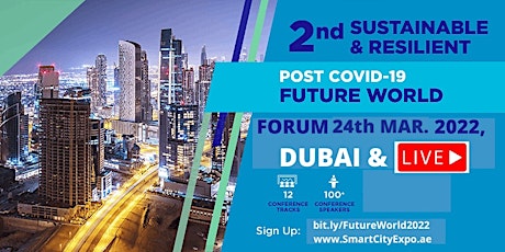 Imagen principal de 2nd International Sustainable & Resilient Future World Forum 2022, Dubai