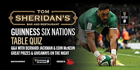 Tom Sheridan's Guinness Six Nations Quiz primary image