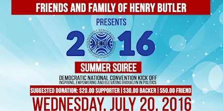 Democratic National Convention Kickoff - Summer Soiree primary image