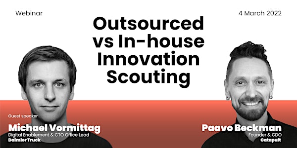 Outsourced vs In-house Innovation Scouting