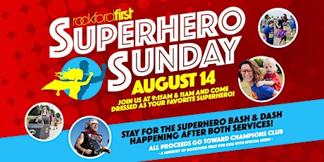 SUPERHERO SUNDAY - Bash & Dash primary image