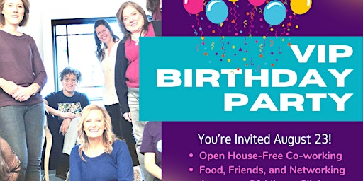 Women's Networking and Connection Event: VIP Birthday Party​