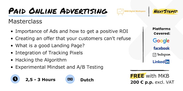 Paid Online Advertising - Masterclass