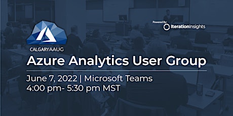 Azure Analytics User Group Meeting | June Tickets