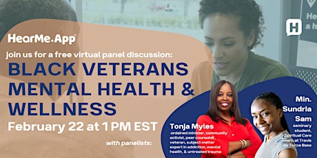 Panel Discussion: Black Veterans Mental Health & Wellness