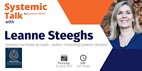 Systemic Talk with Leanne Steeghs tickets