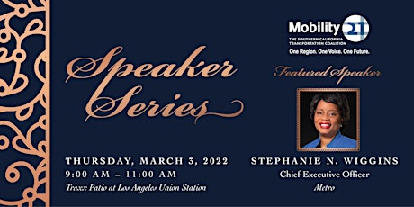 Imagen principal de 2022 Speaker Series Featuring Metro CEO Stephanie Wiggins