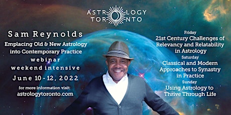Astrology Toronto presents Sam Reynolds tickets