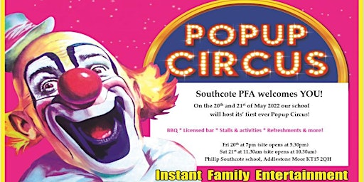 Southcote PFA Popup Circus