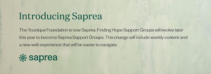 Finding Hope Support Group Interest Meeting image