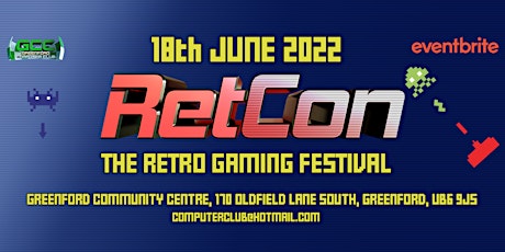 Retcon The Retro Gaming Festival 2022 tickets