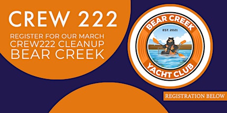 Crew 222- Bear Creek Yacht Club tickets
