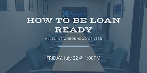 How to be Loan Ready