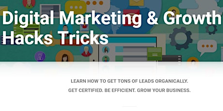 Growth Hacking And Digital Marketing Tricks primary image