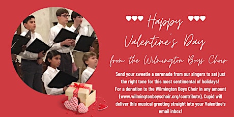 The Wilmington Boys Choir Valentine Serenade primary image