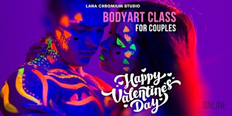 Valentine's Day ❤️ Body Painting Art Class 'LOVE IS'