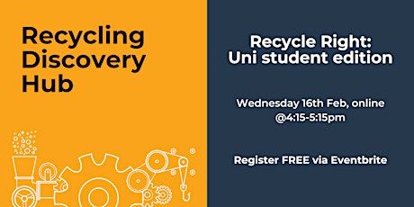 Recycling Discovery Hub - Recycle Right: Student Edition primary image