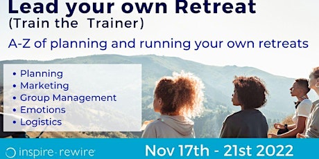 Train the Trainer - The A-Z of Running Your Own Retreat