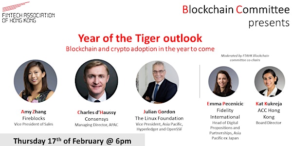 FTAHK Blockchain Committee Presents: Year of the Tiger Outlook