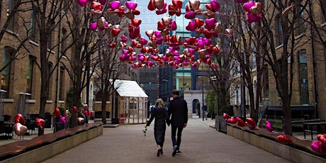 Primaire afbeelding van Devonshire Square's Valentine's Day installations