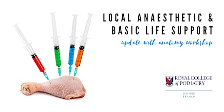 Local Anaesthetic & Basic Life Support Update tickets