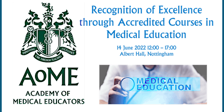 Recognition of Excellence through Accredited Courses in Medical Education billets