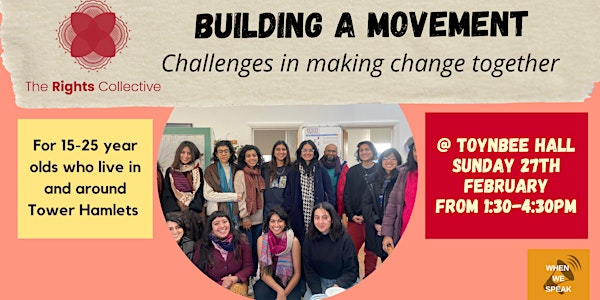 Building a movement - Challenges in making change together