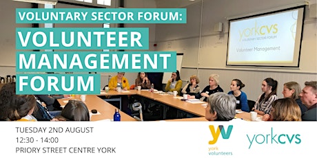 Volunteer Management Forum - Summer 2022 tickets