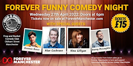 Image principale de Forever Funny Comedy Night - 27th April 2022