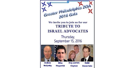 Greater Philadelphia ZOA 2016 Gala primary image