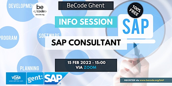 BeCode Ghent – Info session – SAP Consultant