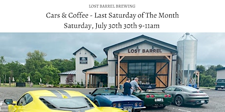 Lost Barrel Brewing Cars & Coffee tickets