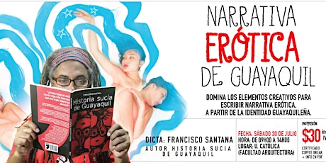 Imagen principal de Workshop de Narrativa Erótica de Guayaquil.