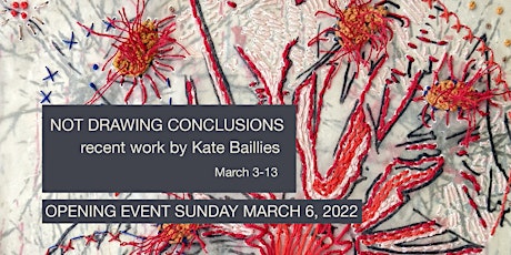 Not Drawing Conclusions: recent work by Kate Baillies primary image