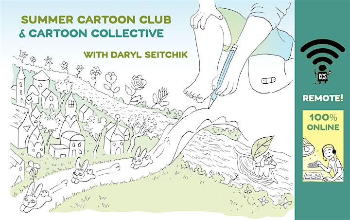 Summer Online Cartoon Club and Cartoon Collective 2022 image
