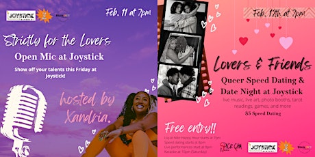 Lovers & Friends | Valentine's LGBTQ Date Night + Speed Dating FREE ENTRY