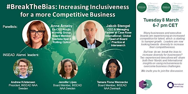 #BreakTheBias: Increasing Inclusiveness for a more Competitive Business