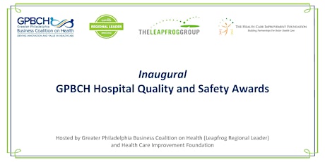 Inaugural GPBCH Regional Leapfrog Hospital Awards primary image