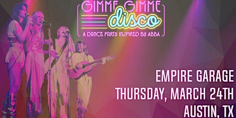 Gimme Gimme Disco - A Dance Party Inspired by Abba primary image
