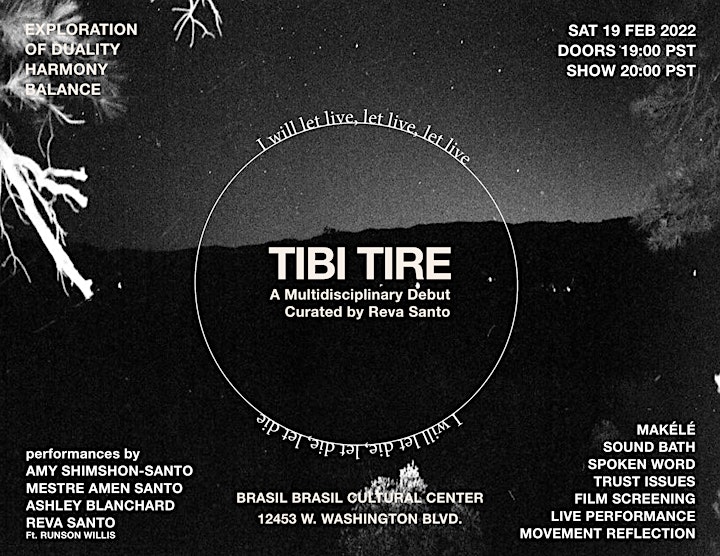 TIBI TIRE: A Multidisciplinary Debut and Fundraiser image