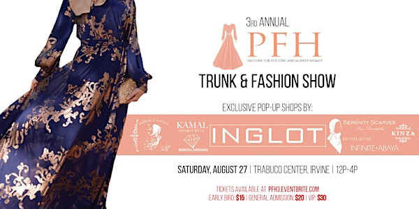 3rd Annual PFH Trunk & Fashion Show