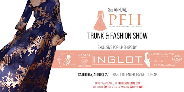 3rd Annual PFH Trunk & Fashion Show