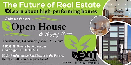 The Future Of Real Estate: Come Learn About & Experience Green Homes!