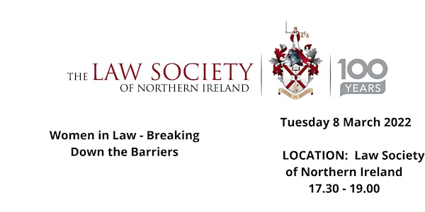 Women in the Law  - Breaking Down the Barriers
